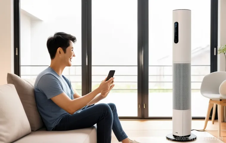 에너지 절감 스마트 가전 - Effortless Energy Saving with Smart Appliances**

A brightly lit, clean, and modern Japanese living ...