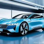 Home 5 전기차 배터리 기술 - **Prompt for Solid-State Battery Breakthrough:**
"A visually stunning, high-definition image of ...